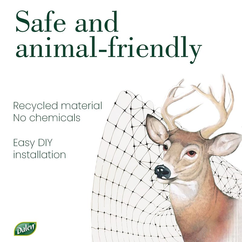 Dalen Deer X Protective Netting for Gardens and Landscapes - 7â€² x 100â€² - Strong and Durable 3/4â€³ Polypropylene Mesh with UV Inhibitors - Image 5